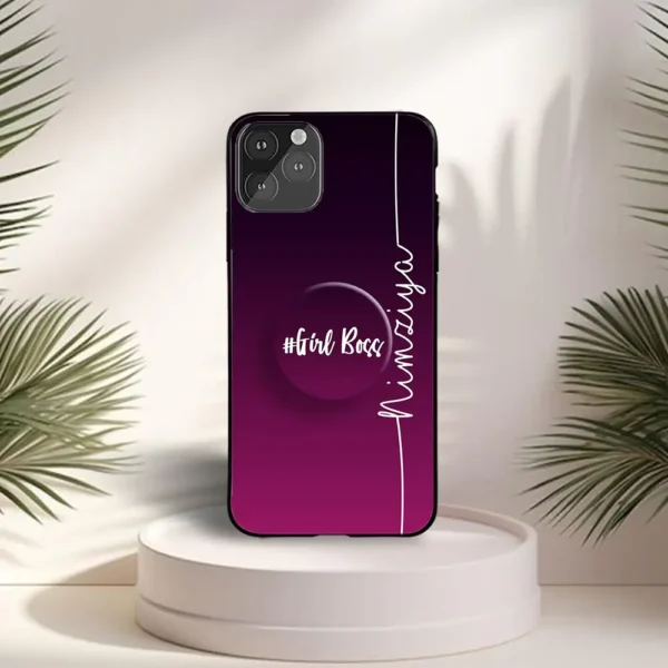 Gradient Name Mobile Case